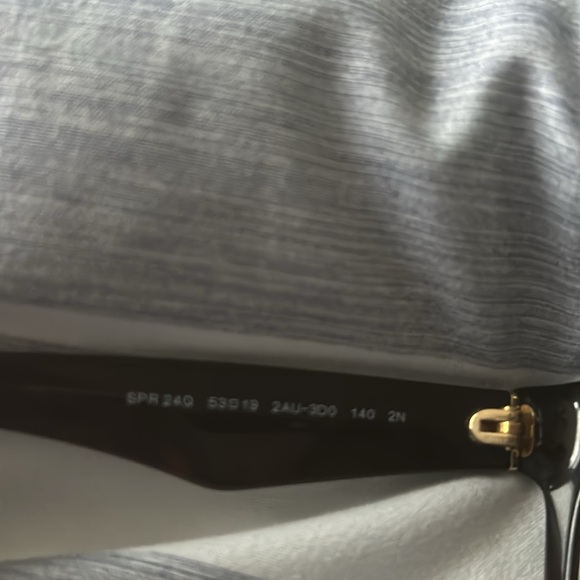 Prada Brown vintage Triangle Logo Sunglasses SPR24Q - Women | never used - Picture 5 of 5